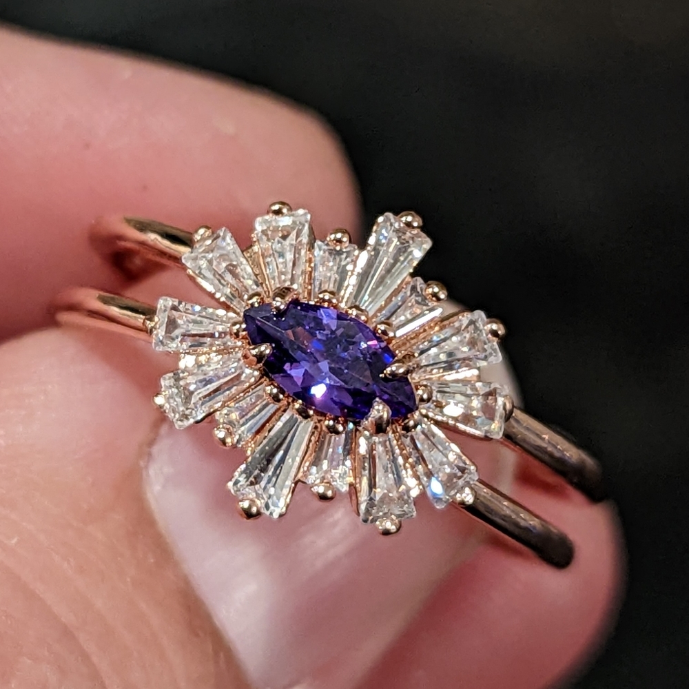 Bomb Party- size 10 OG ring - She Dazzles You